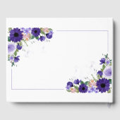 花のゲストブック ゲストブック (裏面)