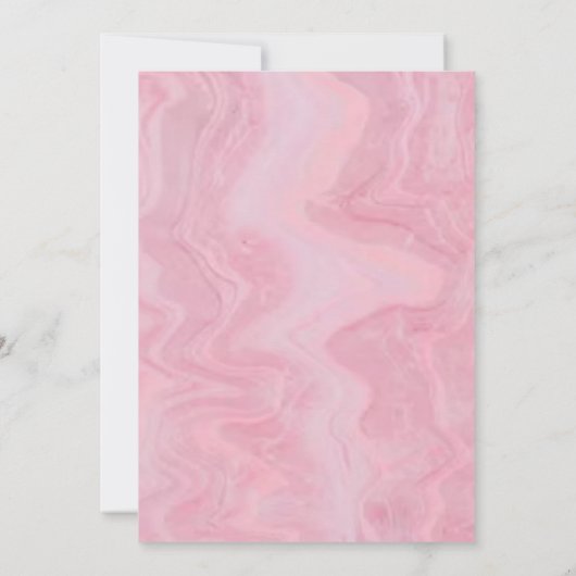 花のゲストブック ノートブック - エレガントな花の装飾D 招待状 (裏面)