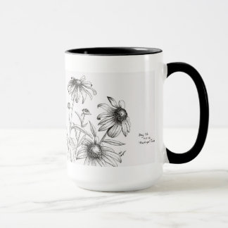 花のコップ マグカップ