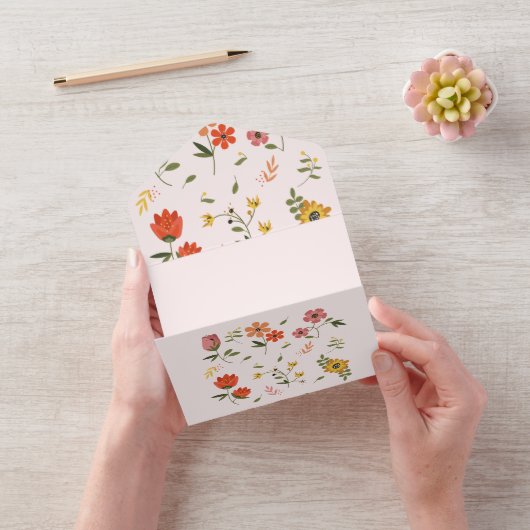 花のコレクション オールインワン招待状 (ビデオ)