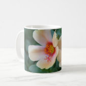 花のコーヒーカップ コーヒーマグカップ (正面左)