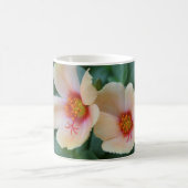 花のコーヒーカップ コーヒーマグカップ (中央)