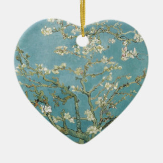花のゴッホの枝アーモンドの花の自然 セラミックオーナメント