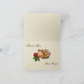 花のサンキューカードの庭 サンキューカード (内部)