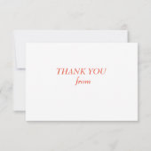 花のサンキューカード サンキューカード (裏面)