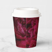 花のシンプル紙カップ 紙コップ (右)