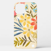 花のシームレスな抽象芸術 Case-Mate iPhoneケース (裏面)
