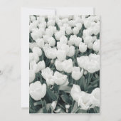 花のスイート16の誕生日パーティー 招待状 (裏面)