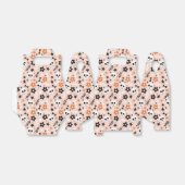 花のスカル模様 フェイバーボックス (折り畳みなし)