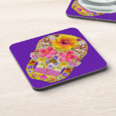 花のスカル4 – トロピカル コースター (左側)