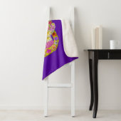 花のスカル4 – トロピカル シェルパブランケット (インサイチュ)