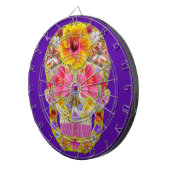 花のスカル4 – トロピカル ダーツボード (正面右)