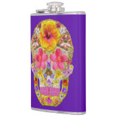 花のスカル4 – トロピカル フラスク (左)