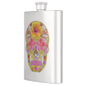 花のスカル4 – トロピカル フラスク (左)