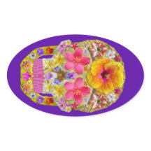 花のスカル4 – トロピカル