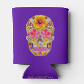 花のスカル4 – トロピカル 缶クーラー (裏面)