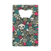 花のスカル クレジットカード栓抜き (裏面)