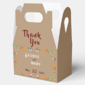 花のスタイルギフトラベル フェイバーボックス (オープン)