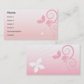 花のスタイル 名刺 (正面/裏面)