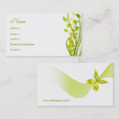 花のスタイル 名刺 (正面/裏面)