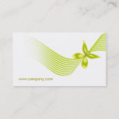 花のスタイル 名刺 (裏面)