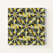 花のスプラッシュ….. ノートブック (裏面)