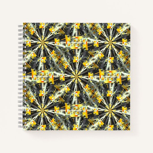 花のスプラッシュ….. ノートブック (正面)