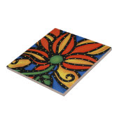 花のセラミックタイル タイル (側面)