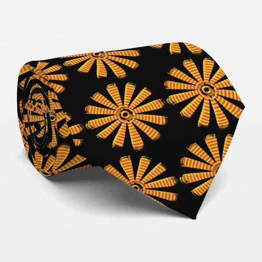 花のタイ ネクタイ (ロール)