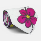 花のタイ ネクタイ (ロール)