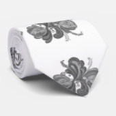 花のタイ ネクタイ (ロール)