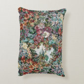 花のタペストリー アクセントクッション (裏面(縦))