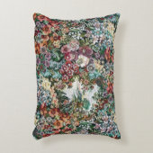 花のタペストリー アクセントクッション (正面(垂直))