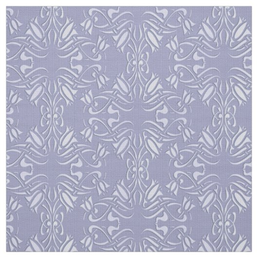 花のダマスク織パターン ファブリック (見本)