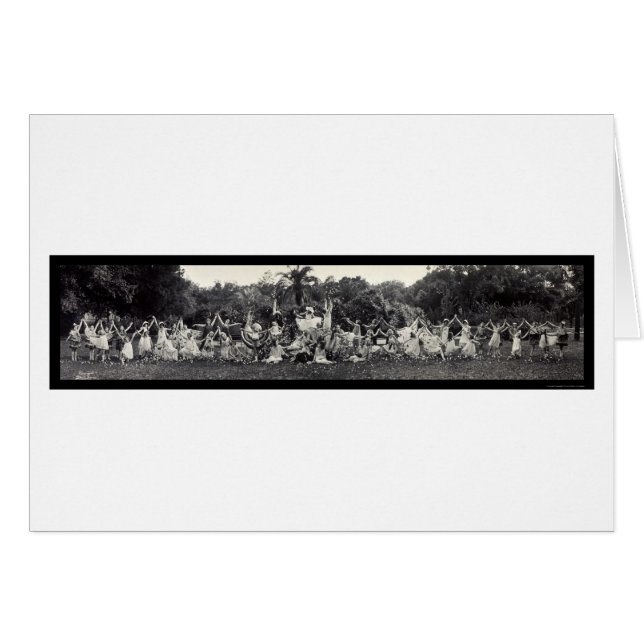 花のダンスの写真1920年の土地 (正面横)