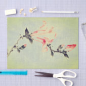 花のティッシュペーパーのカスタムで日本のなプリント 薄葉紙 (クラフト)