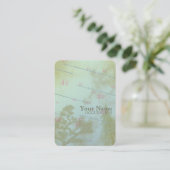 花のテーマ – 名刺 (スタンド正面)