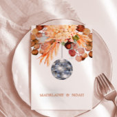 花のディスコボール エレガント おしゃれ ウェディング リハーサル 招待状