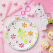 花のデイジー ペーパープレート (パーティー)