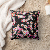 花のデザインの特徴 クッション (ブランケット)