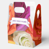 花のデザイン オーダーメイド名 フェイバーボックス (オープン)