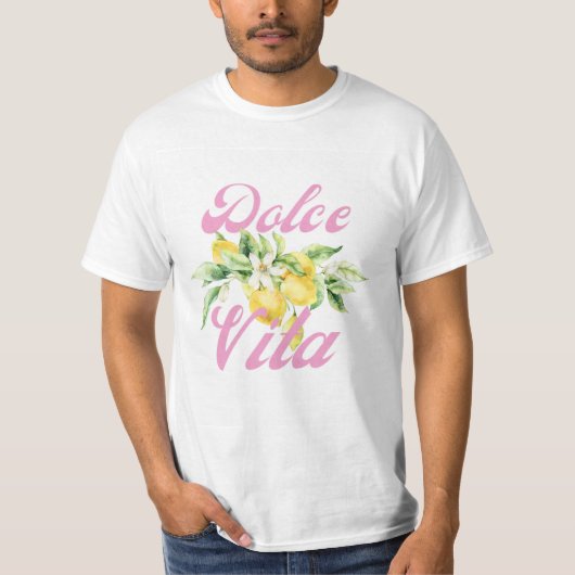 花のデザイン Tシャツ (正面)