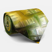 花のデジタル効果の木スタイル印象 ネクタイ (ロール)