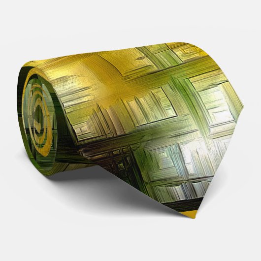 花のデジタル効果の木スタイル印象 ネクタイ (ロール)