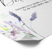 花のデート夜のアイデア。デート瓶の結婚式前ゲーム ポスター (角)