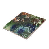 花のトリオ タイル (側面)