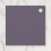 花のドクロ ハロウィン ブライダルシャワー フェイバータグ (裏面)