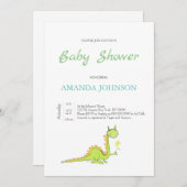 花のドラゴン 招待状 (正面/裏面)