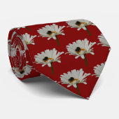 花のネクタイに蜂 ネクタイ (ロール)