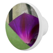 花のノブ セラミックノブ (右)